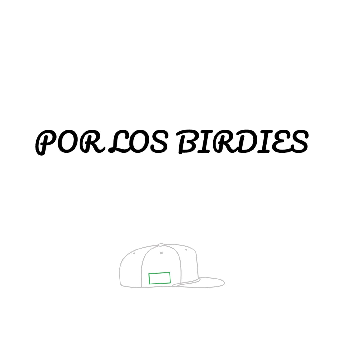Snapback Hat – Green Winged Dove Logo Cap