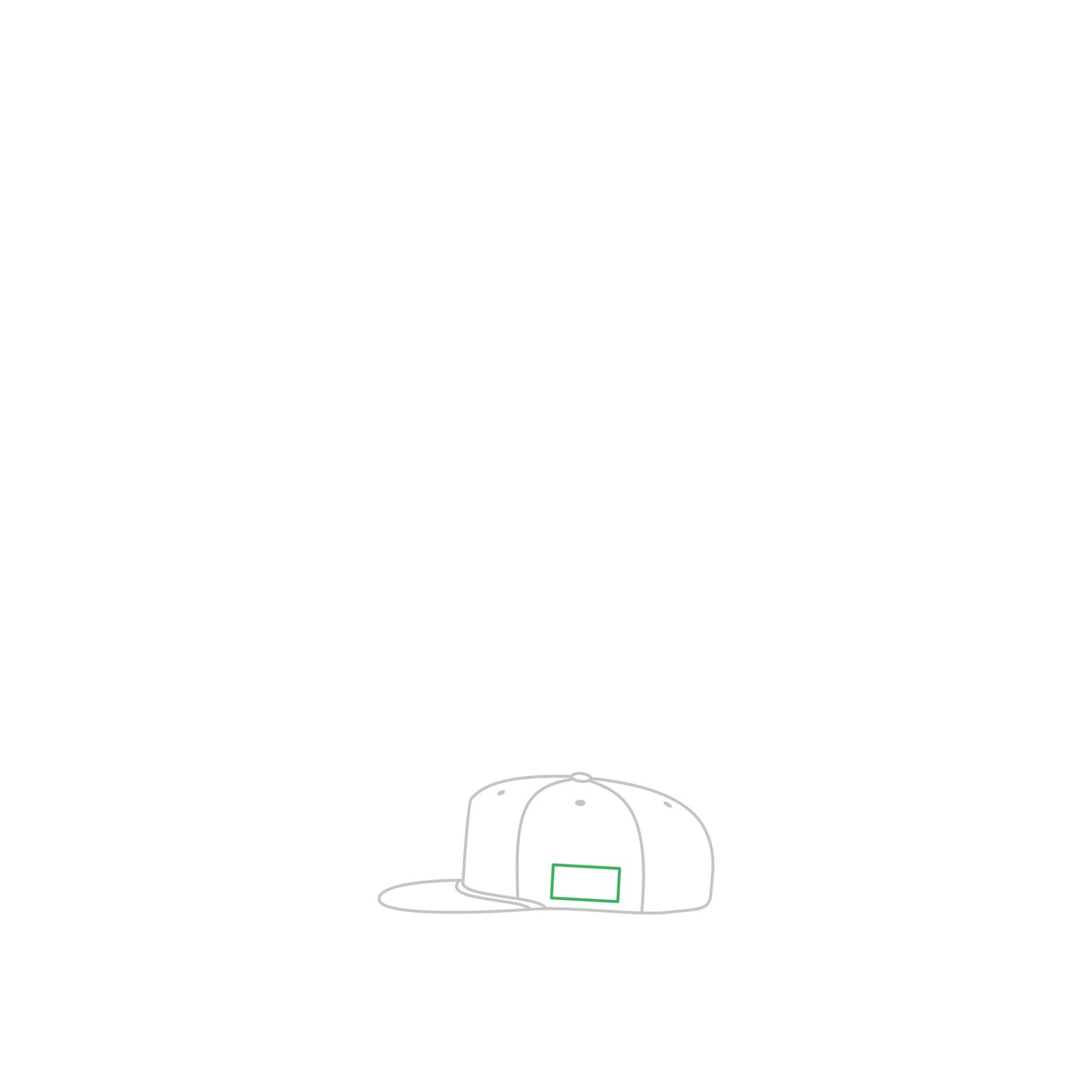 Snapback Hat – Green Winged Dove Logo Cap